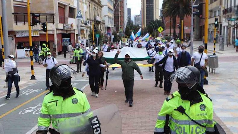 Vigilancia de protestas