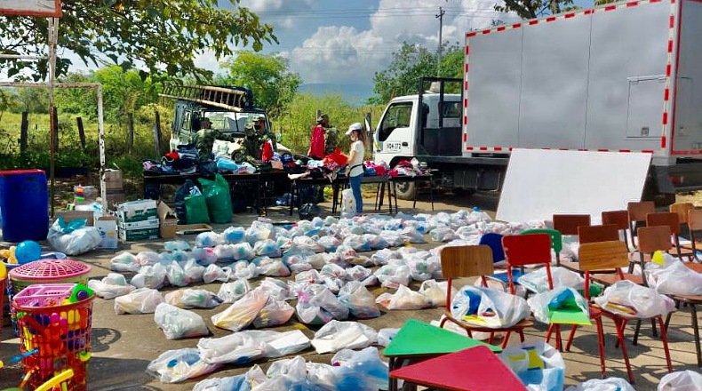 Ayudas humanitarias Coyaima