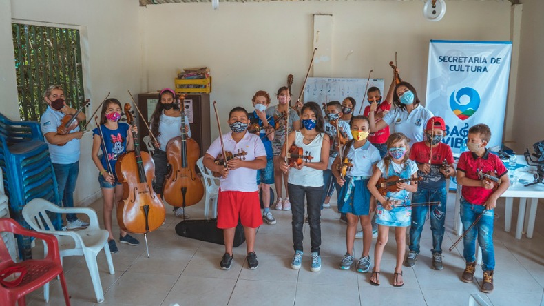 Niños artistas