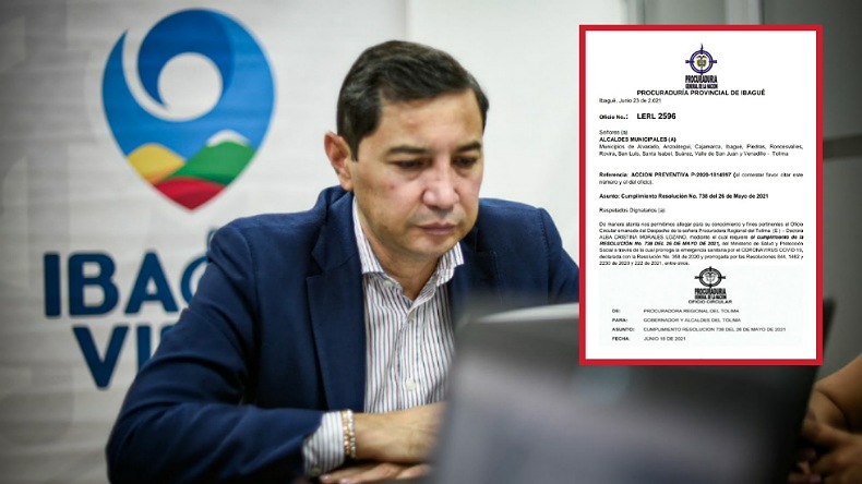 Alcalde circular procuraduría