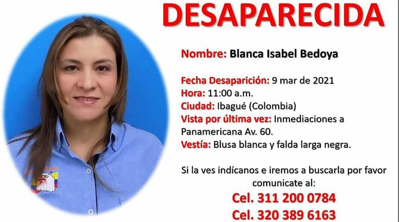 Médica desaparecida
