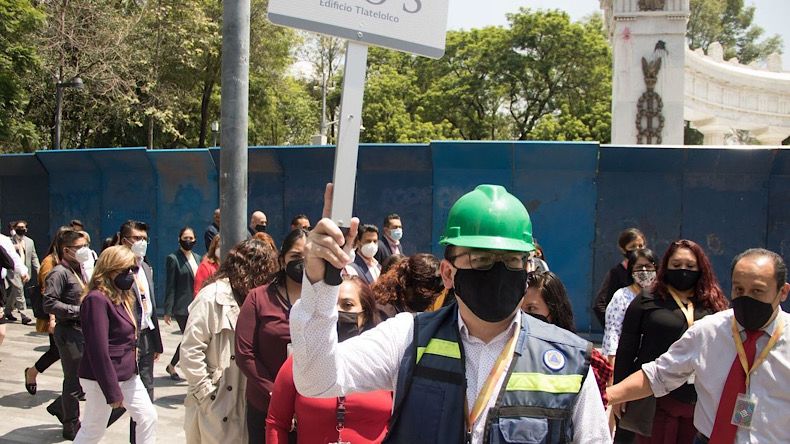 Nueva jornada de simulacro